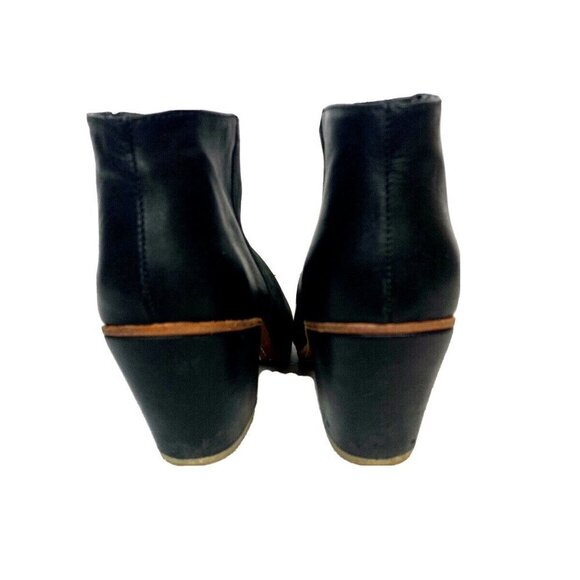 RACHEL COMEY Mars Black Leather Booties - Picture 10 of 12